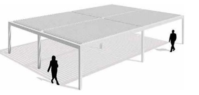Sunair Opera 4 Pergola louvered systems together.jpg Sunair Opera 4 Pergola louvered systems together.jpg